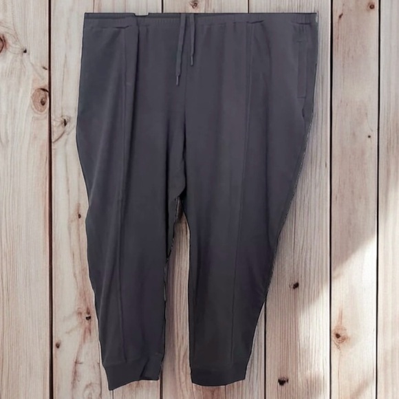 Mondetta Pants - Mondetta Women's Drawstring Jogger Pants Gray Size 2X